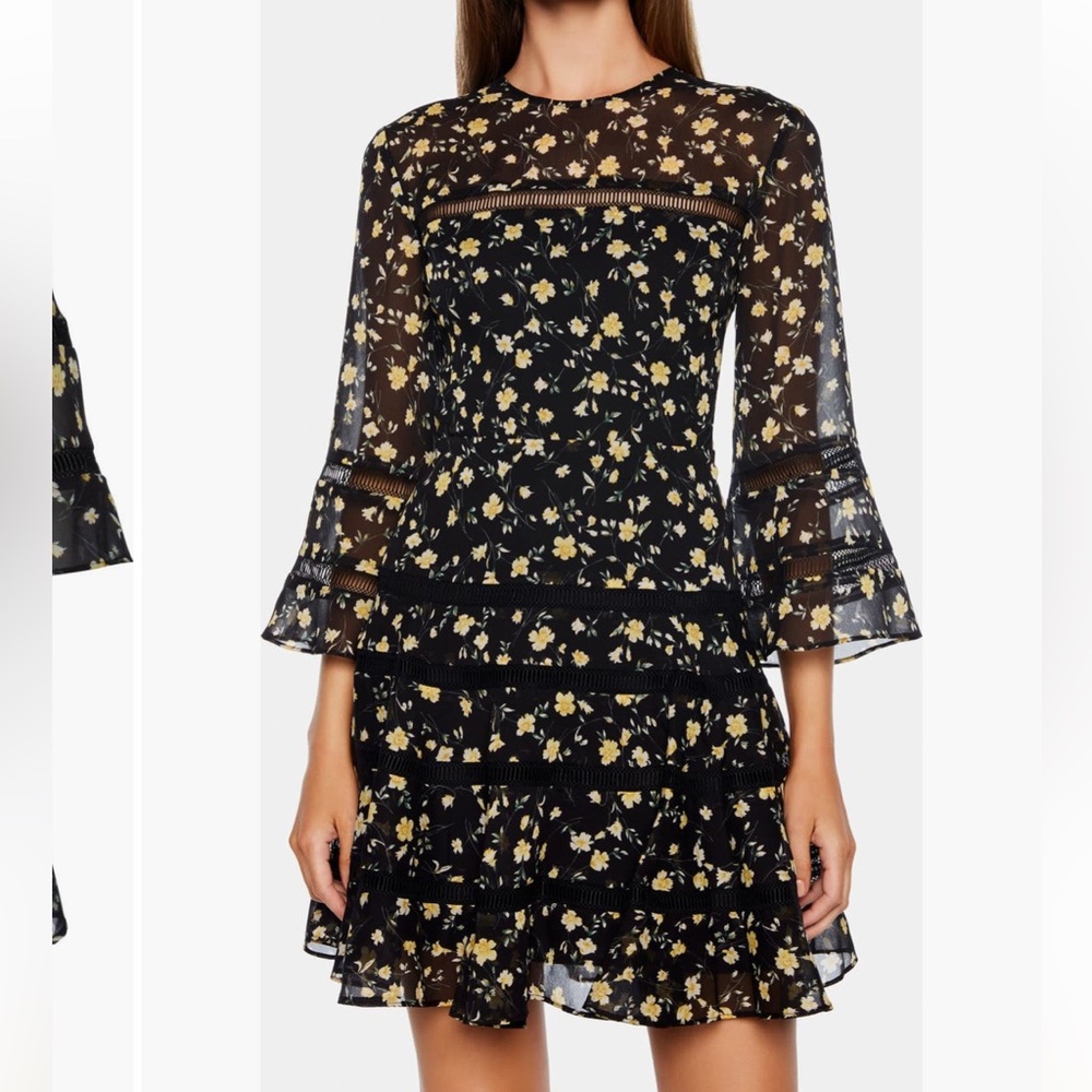 Bardot Poppy Print Mini Dress - New With Tags NWT! - Picture 12 of 12